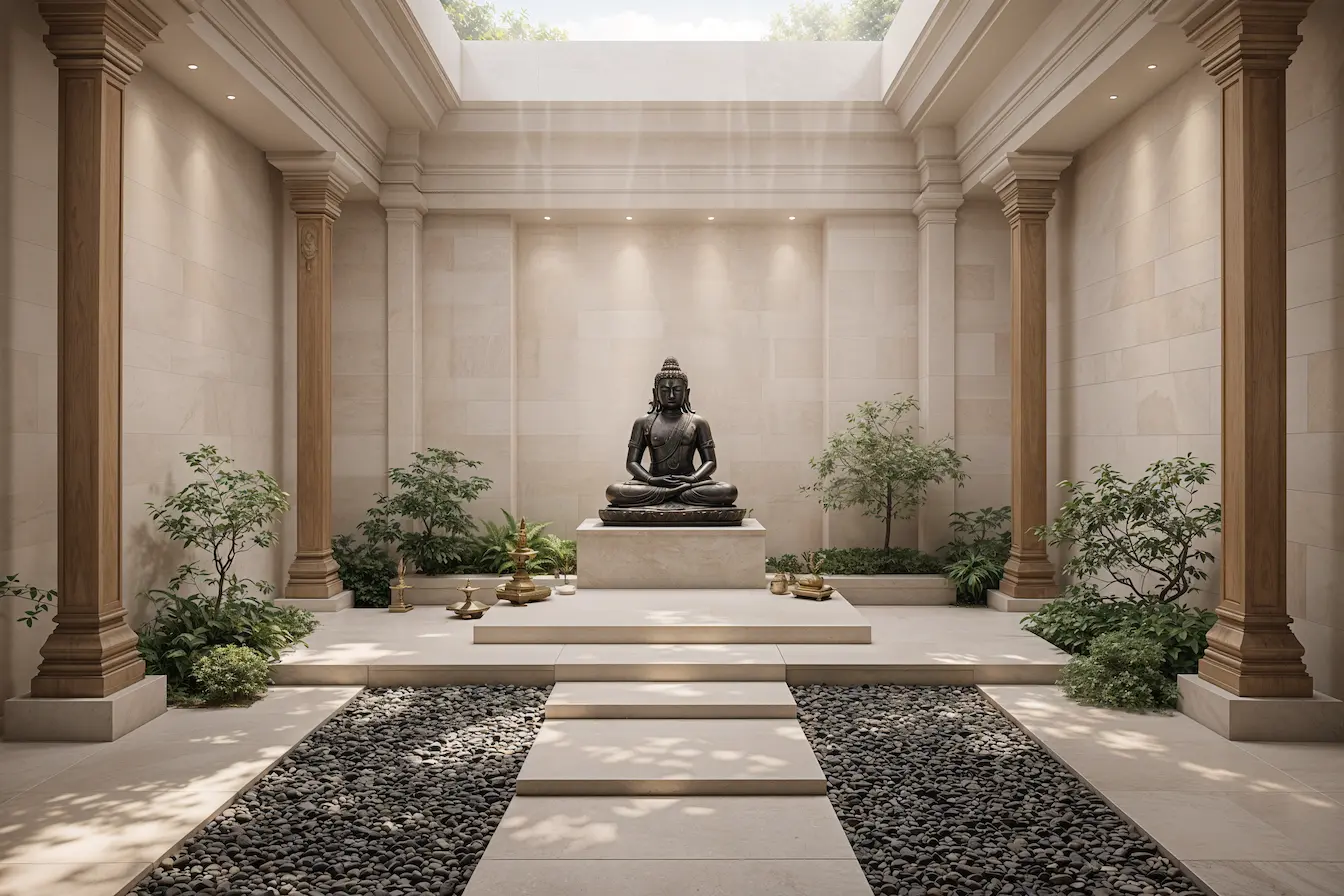 Mandir design — The Imperial Mansion, Saharsa Bihar