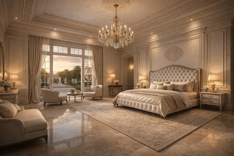 Bedroom area — The Pantheon Villa, Greater Noida