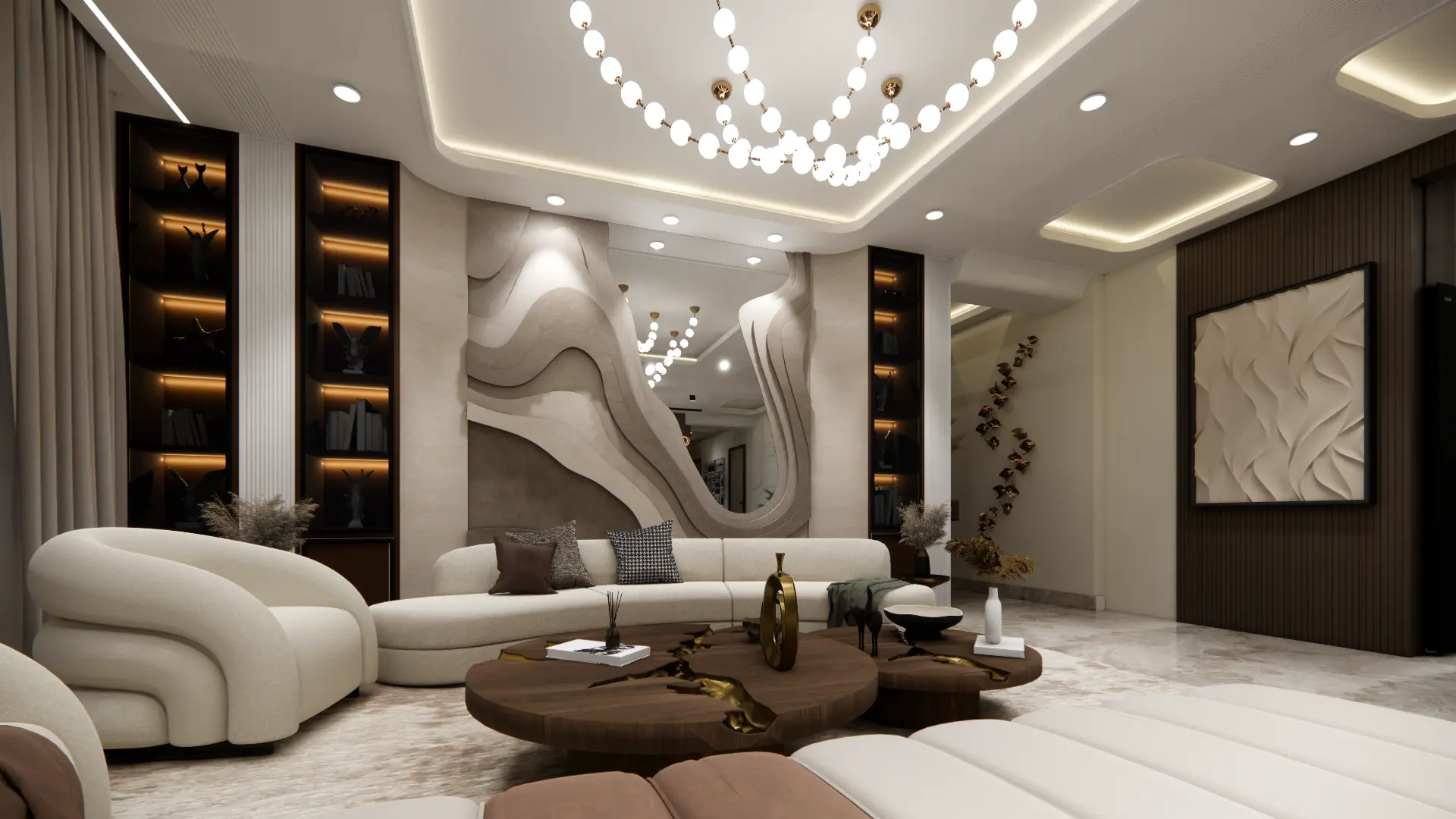 Lotus Panache — Luxury Apartment Interiors, Noida