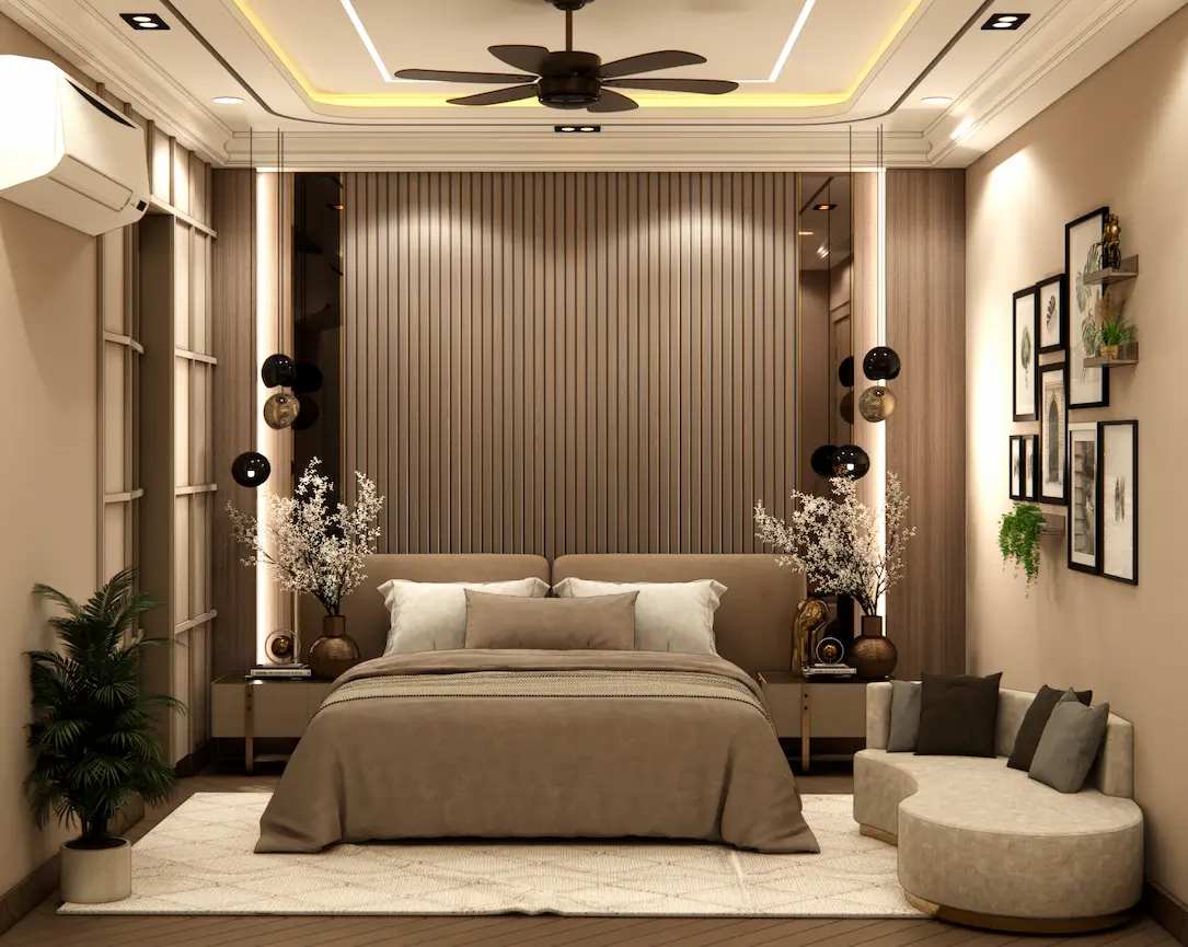 Master bedroom — Vasundhra Residence, Vasundhra Ghaziabad