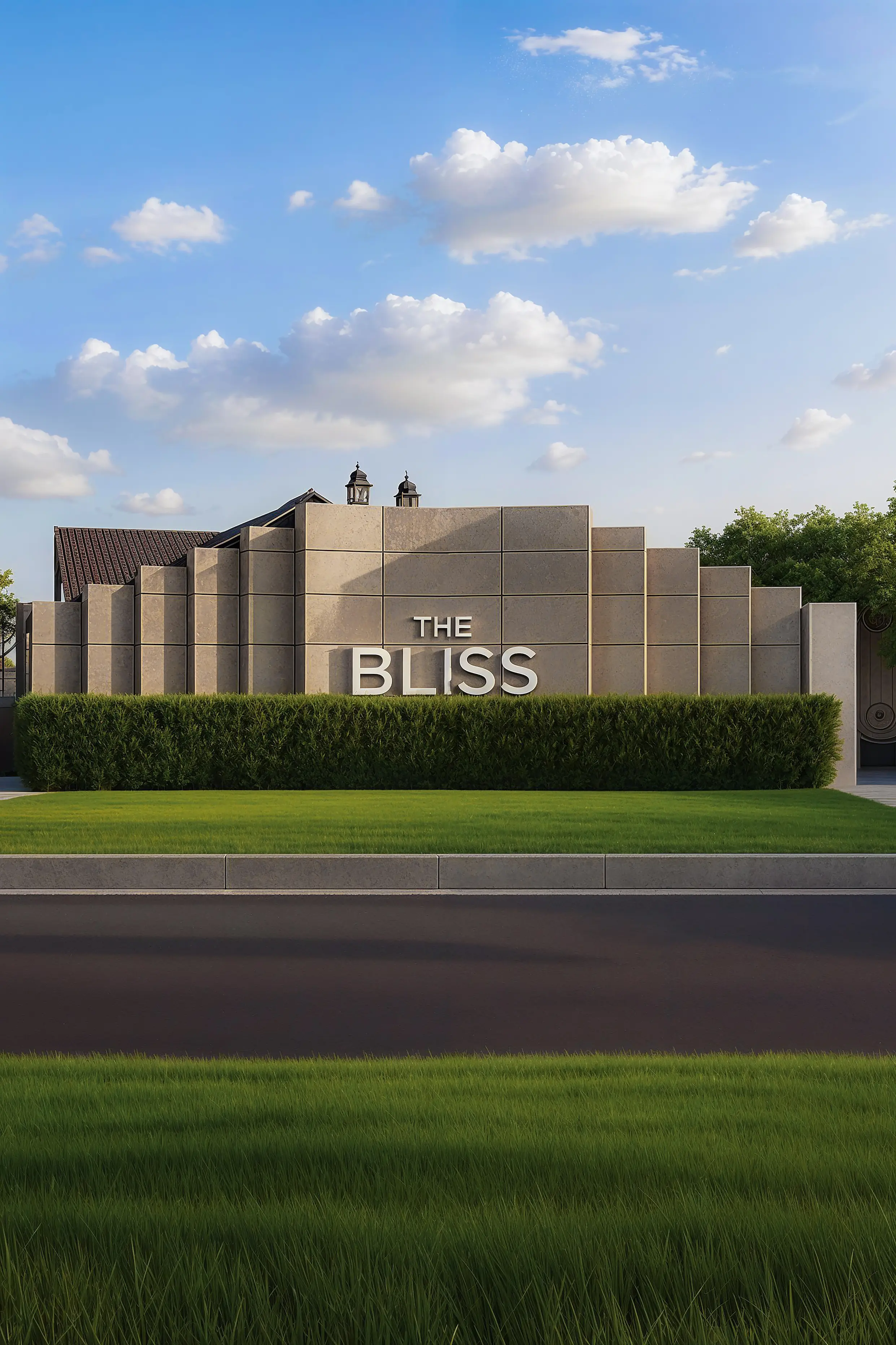 Main entrance — The Bliss, Bijnor